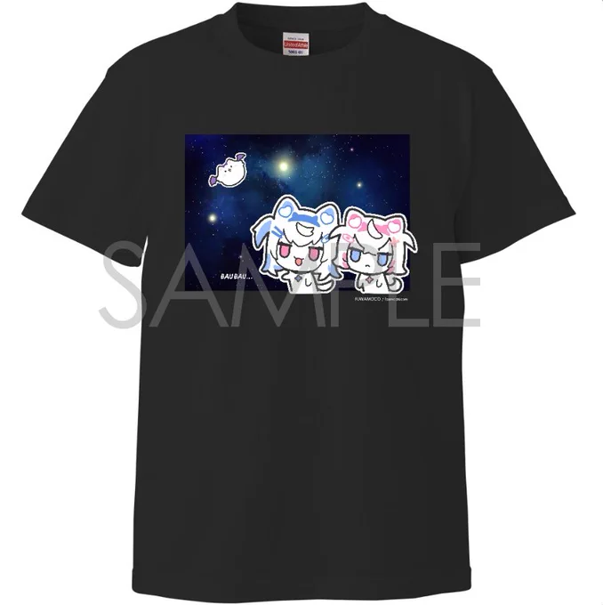 お知らせ2ホロクルにてお出しした新グッズ「クリアポスター」「フワモコ宇宙T」も合わせてBOOTHにて予約開始されます!BOOTH※18時オープン 