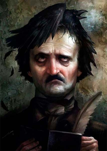 Edgar Allan Poe. Ilustración del artista italiano Alberto Dal Lago.
Artículo: Y bebieron tristes y comieron pandemia | Alcohol y confinamiento
cultugrafia.com/consumo-alcoho…