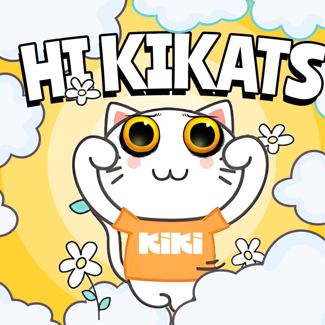 KIKIcatofficial's tweet photo. GM KiKats! Try to stay calm before the storm, ok? 🧘‍♂️🌪️ https://t.co/06GlJOTVr5