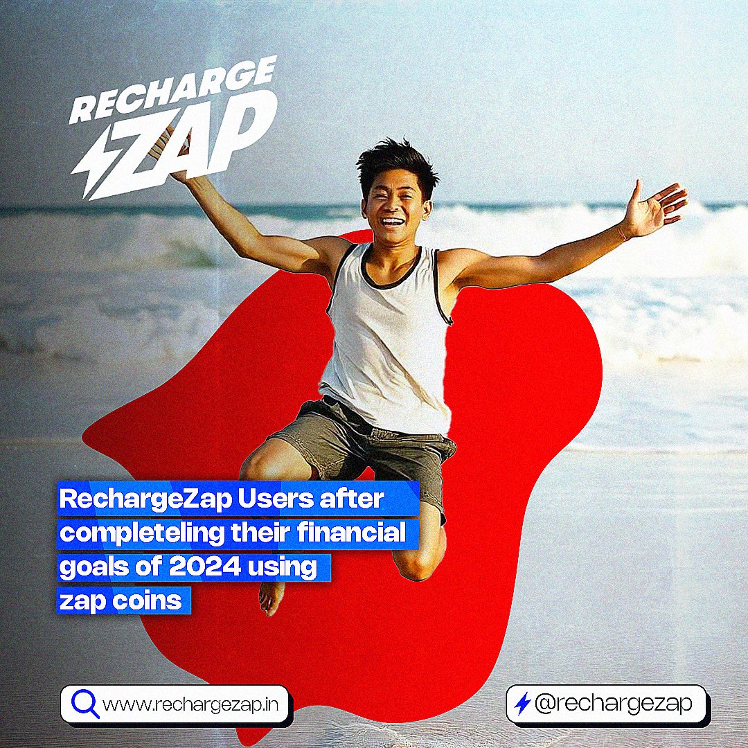rechargezap's tweet photo. #Financialgoals, achieved! That’s the magic of #RechargeZap.
#Pay your #bills on time, earn ZapCoins, and turn #payments into #rewards – because smart planning leads to BIG wins!
2024 was just the beginning. Let’s make 2025 even more rewarding together!
#NewYear2025 https://t.co/yDAP3dzA73