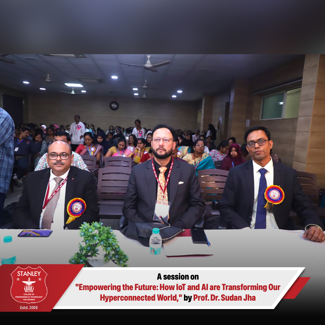 stanleywomensc1's tweet photo. Thought-Provoking Keynote at #RICE2024
We were honored to #Host Prof. #DrSudanJha from Kathmandu University, Nepal, for a captivating #KeynoteTalk. The #Session, #EmpoweringtheFuture: How #IoT & #AI are Transforming Our #HyperconnectedWorld.
#StanleyCollege #EmpoweringTheFuture https://t.co/pRWsVnVQzp