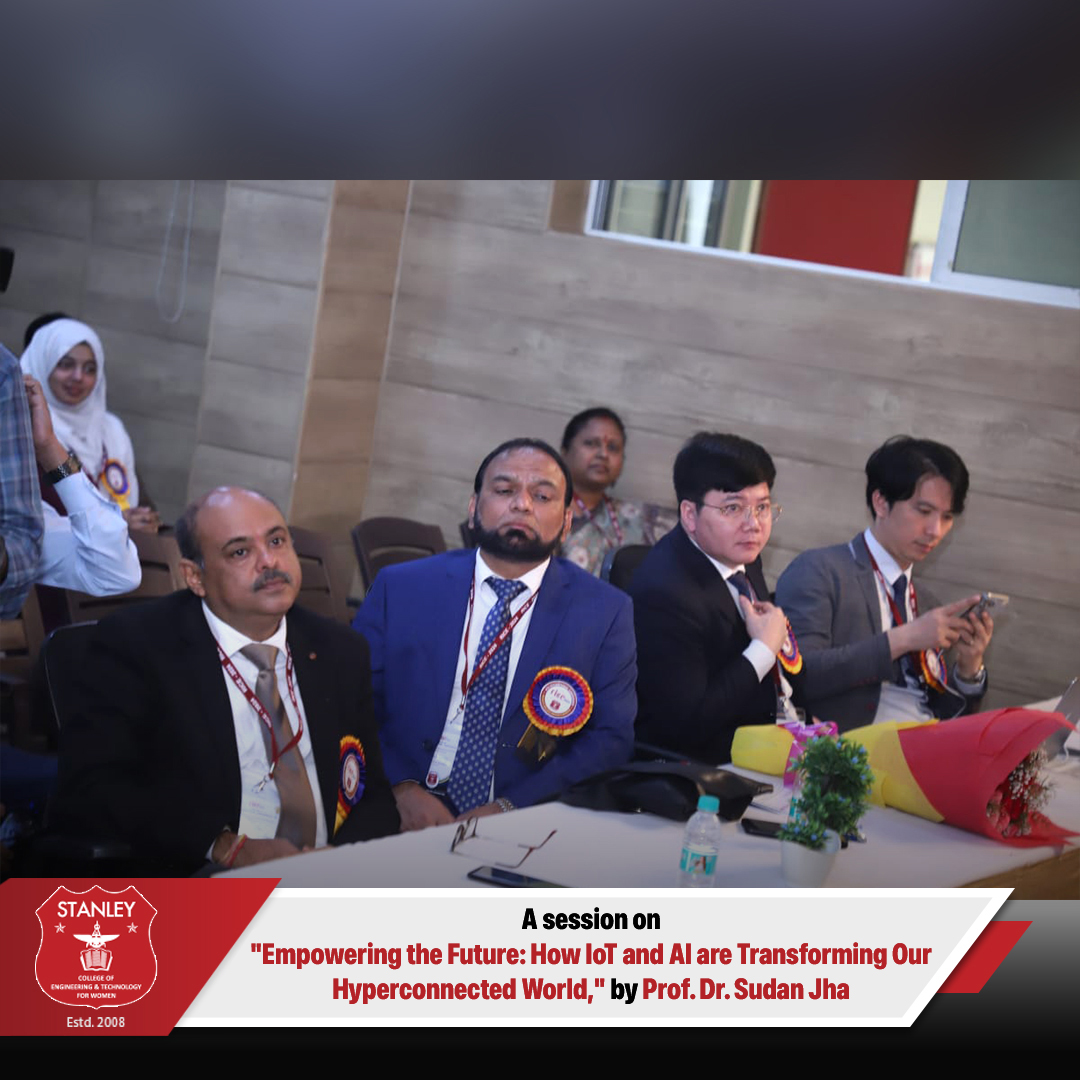 stanleywomensc1's tweet photo. Thought-Provoking Keynote at #RICE2024
We were honored to #Host Prof. #DrSudanJha from Kathmandu University, Nepal, for a captivating #KeynoteTalk. The #Session, #EmpoweringtheFuture: How #IoT & #AI are Transforming Our #HyperconnectedWorld.
#StanleyCollege #EmpoweringTheFuture https://t.co/pRWsVnVQzp