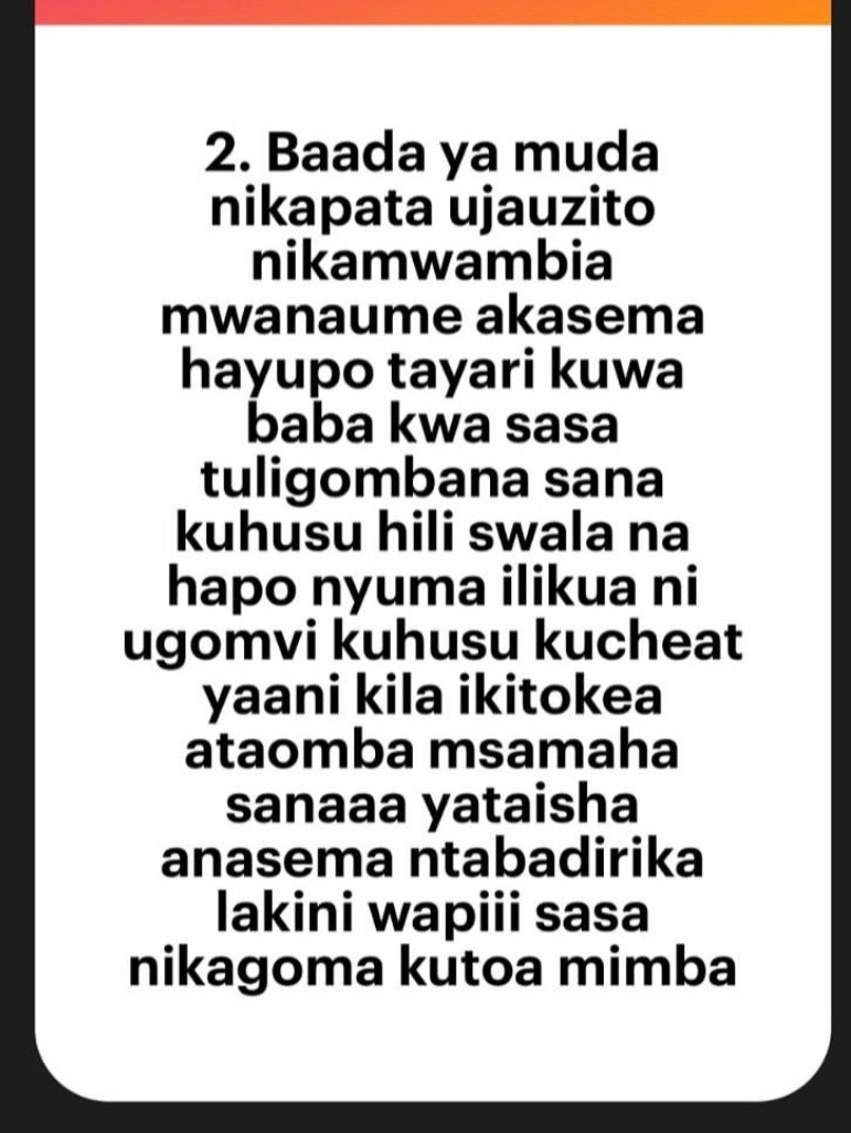 ZILINDENI AFYA ZENU.... 📌

Dunia haina huruma, Naumia sana 😢💔
1/6