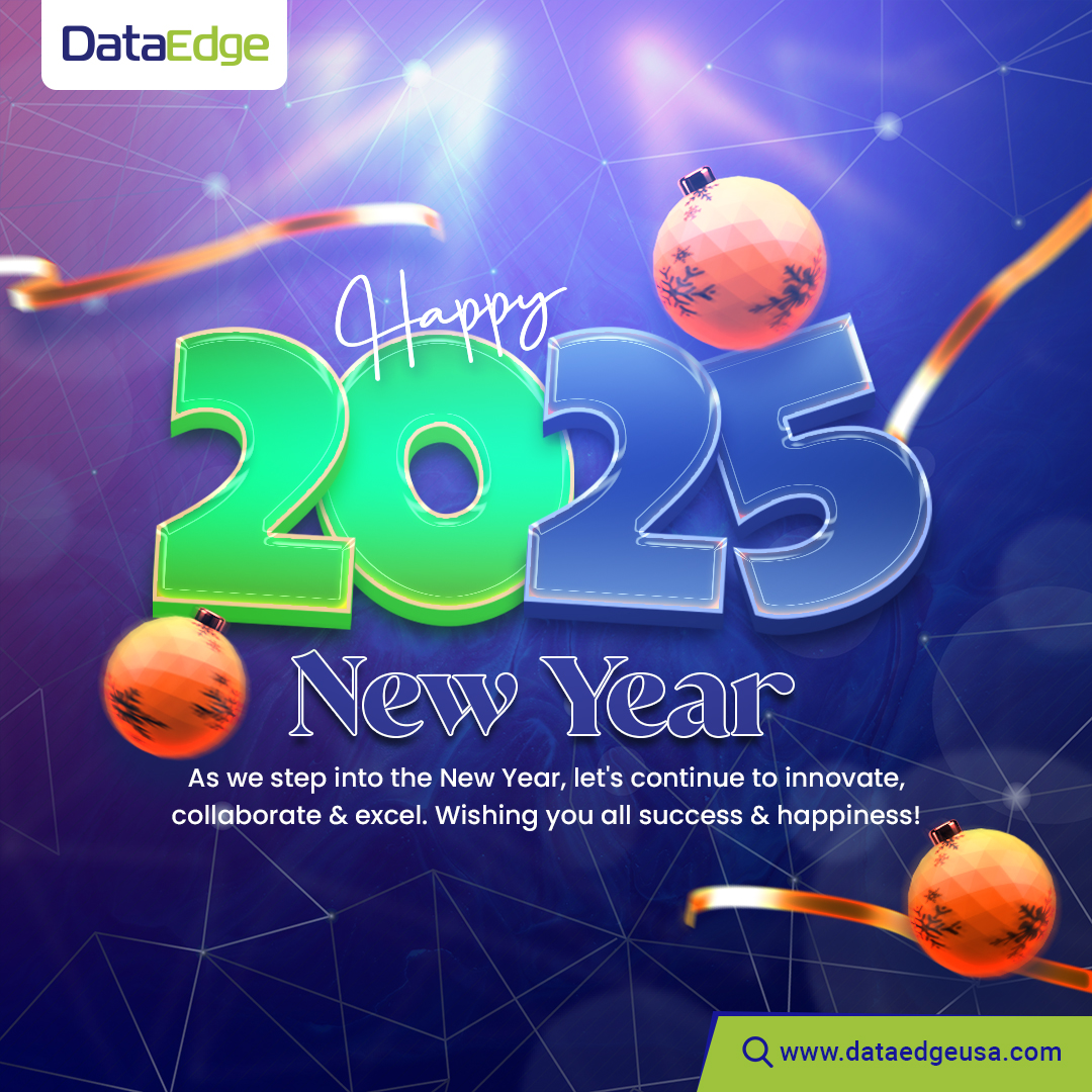dataedgeusa's tweet image. 🌟 Happy New Year 2025! 🌟

✨@dataedgeusa Wishing you all a year filled with opportunities, growth, and happiness. Cheers to new beginnings! 🥂

#HappyNewYear2025 #DataEdge #Innovation #Collaboration #Excellence #NewBeginnings #SuccessTogether #GrowthMindset