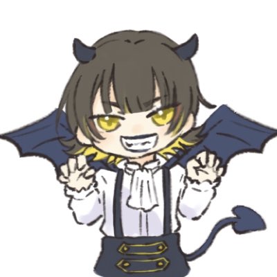 「#新しいプロフィール画像 」|花梨(かりん)。@仕事と原稿中のイラスト