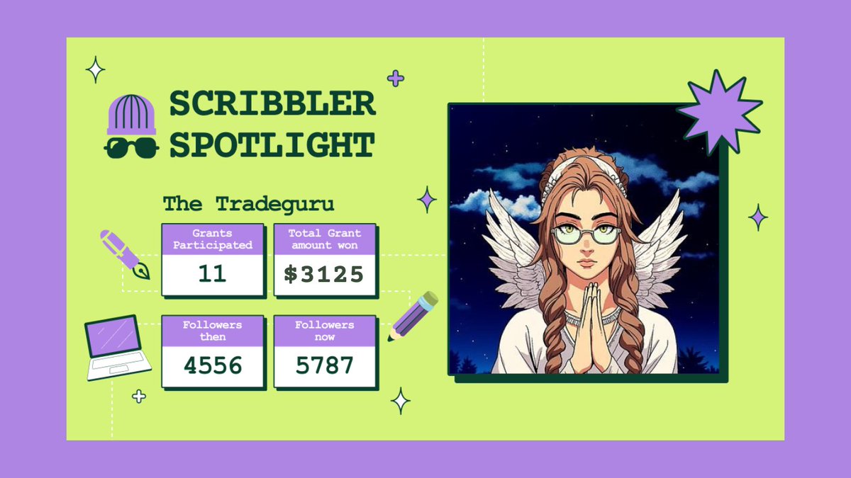 scribble_dao's tweet photo. Scribbler Spotlight 🌟

Shoutout to @tradeguru for making waves at @scribble_dao! 💥

From demystifying core tech to delving into narratives and blockchain projects like Kaspa, Pepecoin, and Pulsechain, @tradeguru explores the underappreciated and controversial in Web3! https://t.co/LgyQNOWhWB