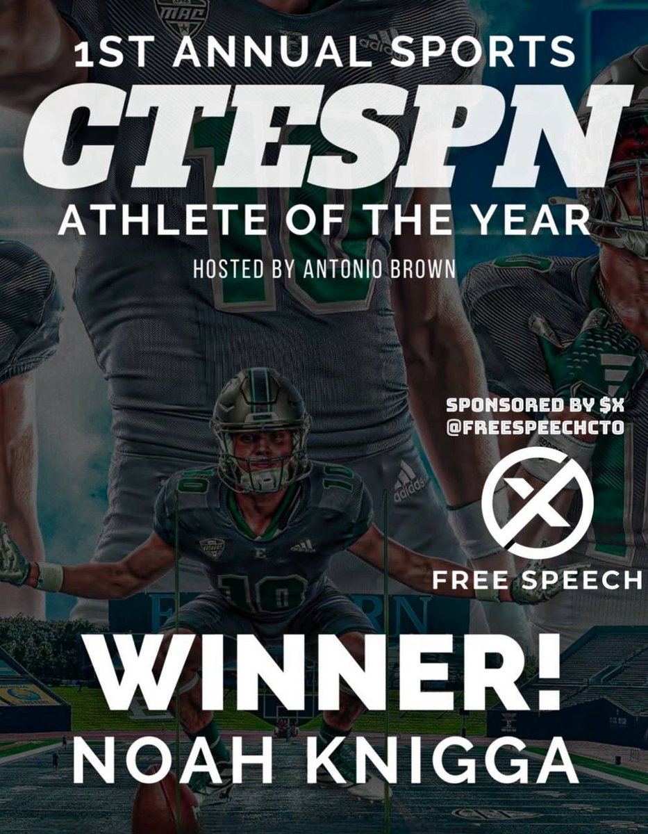 1st Annual CTESPN Athlete of the Year 

Noah Knigga - Born a Legend 

@FreeSpeechCTO <a href="/CtespnN/">CTESPNNetwork</a> <a href="/barkmediax/">Bark Media</a>