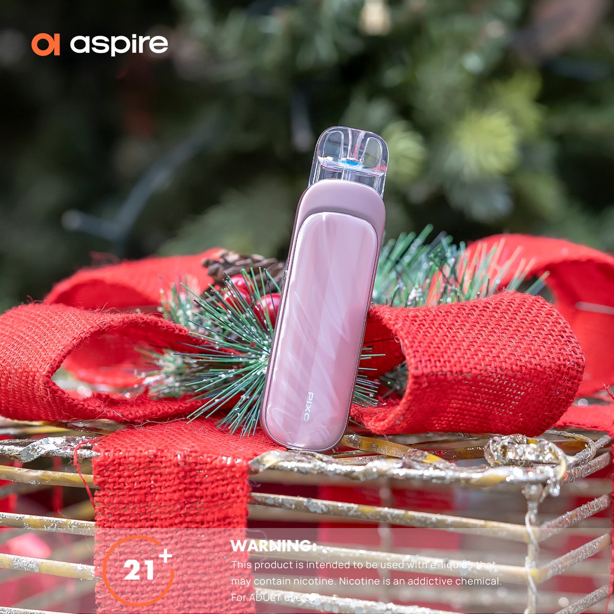 aspirecigs's tweet photo. 🎄🎄🎄In this season of celebration, we’re excited to spread the joy and share the happiness!
🔥Pixo: https://t.co/B7n8uZNulB
#Aspirecigs #Pixo #AspirePixo #FluffiMini #Podsystem #MTL #RDTL #DTL #Alwaysaspire
WARNING: For 21+ adults use only! https://t.co/2f5xiSbXZK