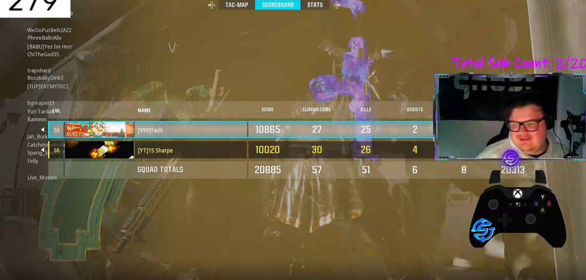 itsSharpee's tweet photo. @vampxiety_ and I are frying In Warzone!!
@1SOneShot #OneShotOnTop https://t.co/tVQFtAt895