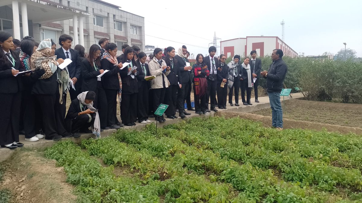 CAP (Centre for Aromatic Plants), Uttarakhand (@caputtarakhand) on Twitter photo рджрд┐рдирд╛рдВрдХ 27/12/2024 рдХреЛ рд╕рдЧрдВрдз рдкреМрдзрд╛ рдХреЗрдВрджреНрд░ рд╕реЗрд▓рд╛рдХреБрдИ рдореЗрдВ Tribhuvan University institute of Forestry Pokhara Nepal рд╕реЗ рдЖрдпреЗ B.Sc.Ag. рдХреЗ рдЫрд╛рддреНрд░ рдЫрд╛рддреНрд░рд╛рдУрдВ рдХреЛ рд╕рдЧрдВрдз рдлрд╕рд▓реЛрдВ рдХреА рдЦреЗрддреА рдПрд╡рдВ рдЙрдирдХреЗ рдЙрдкрдпреЛрдЧ, рдЖрд╕рд╡рди рдЖрджрд┐ рдХреА рдЬрд╛рдирдХрд╛рд░реА рдкреНрд░рджрд╛рди рдХреА рдЧрдИред
<a href="/pushkardhami/">Pushkar Singh Dhami</a> ,<a href="/Nirpendra2023/">Dr.Nirpendra Chauhan</a> ,<a href="/pankajbijalwan/">Pankaj Bijalwan</a> рджрд┐рдирд╛рдВрдХ 27/12/2024 рдХреЛ рд╕рдЧрдВрдз рдкреМрдзрд╛ рдХреЗрдВрджреНрд░ рд╕реЗрд▓рд╛рдХреБрдИ рдореЗрдВ Tribhuvan University institute of Forestry Pokhara Nepal рд╕реЗ рдЖрдпреЗ B.Sc.Ag. рдХреЗ рдЫрд╛рддреНрд░ рдЫрд╛рддреНрд░рд╛рдУрдВ рдХреЛ рд╕рдЧрдВрдз рдлрд╕рд▓реЛрдВ рдХреА рдЦреЗрддреА рдПрд╡рдВ рдЙрдирдХреЗ рдЙрдкрдпреЛрдЧ, рдЖрд╕рд╡рди рдЖрджрд┐ рдХреА рдЬрд╛рдирдХрд╛рд░реА рдкреНрд░рджрд╛рди рдХреА рдЧрдИред
<a href="/pushkardhami/">Pushkar Singh Dhami</a> ,<a href="/Nirpendra2023/">Dr.Nirpendra Chauhan</a> ,<a href="/pankajbijalwan/">Pankaj Bijalwan</a>