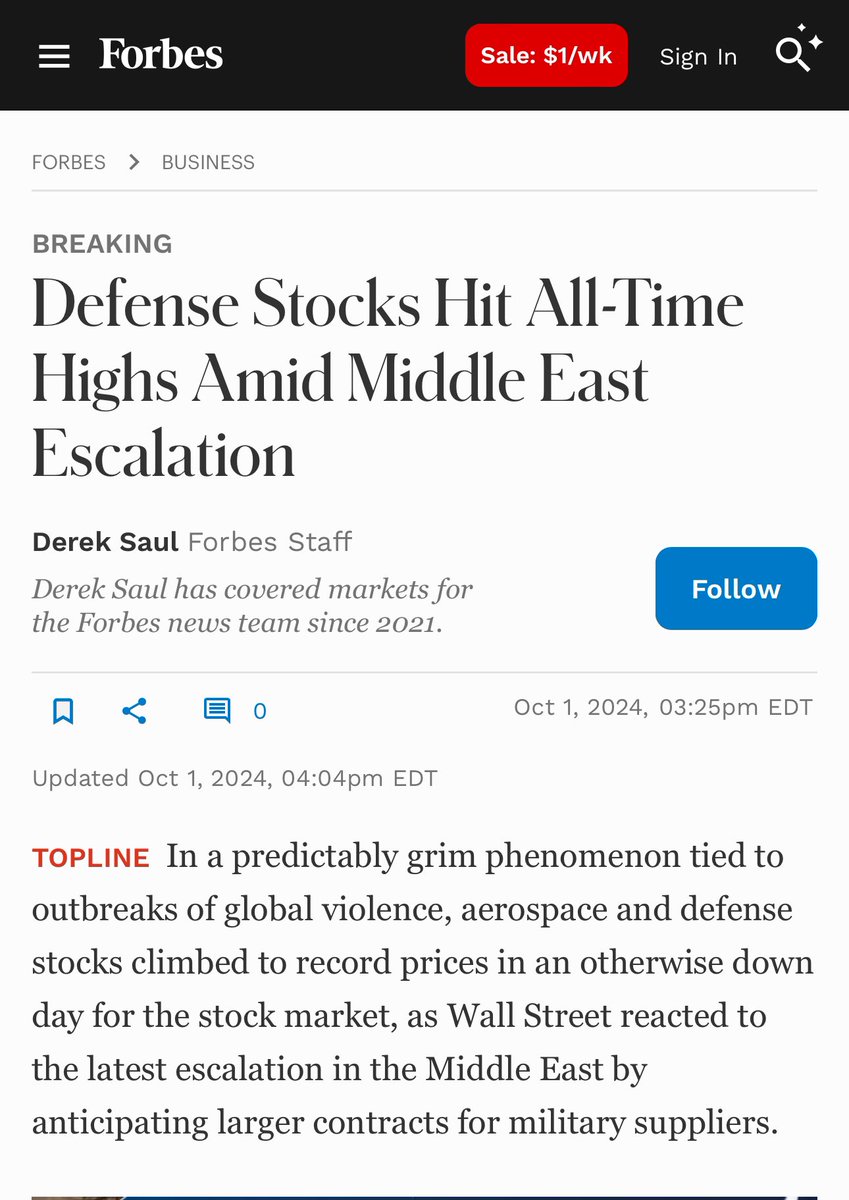 DefendD1787's tweet photo. @elonmusk Since the start of the Russia-Ukraine war, defense stocks have risen by 48%, as defined by the SPADE Defense Index. https://t.co/VyGyHmePXY