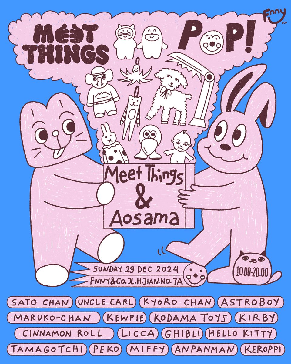 thef00lwhodream's tweet image. Made a poster for @meet_things ‘s event tomorrow at Fnny&amp;amp;co 🤓👍🏼