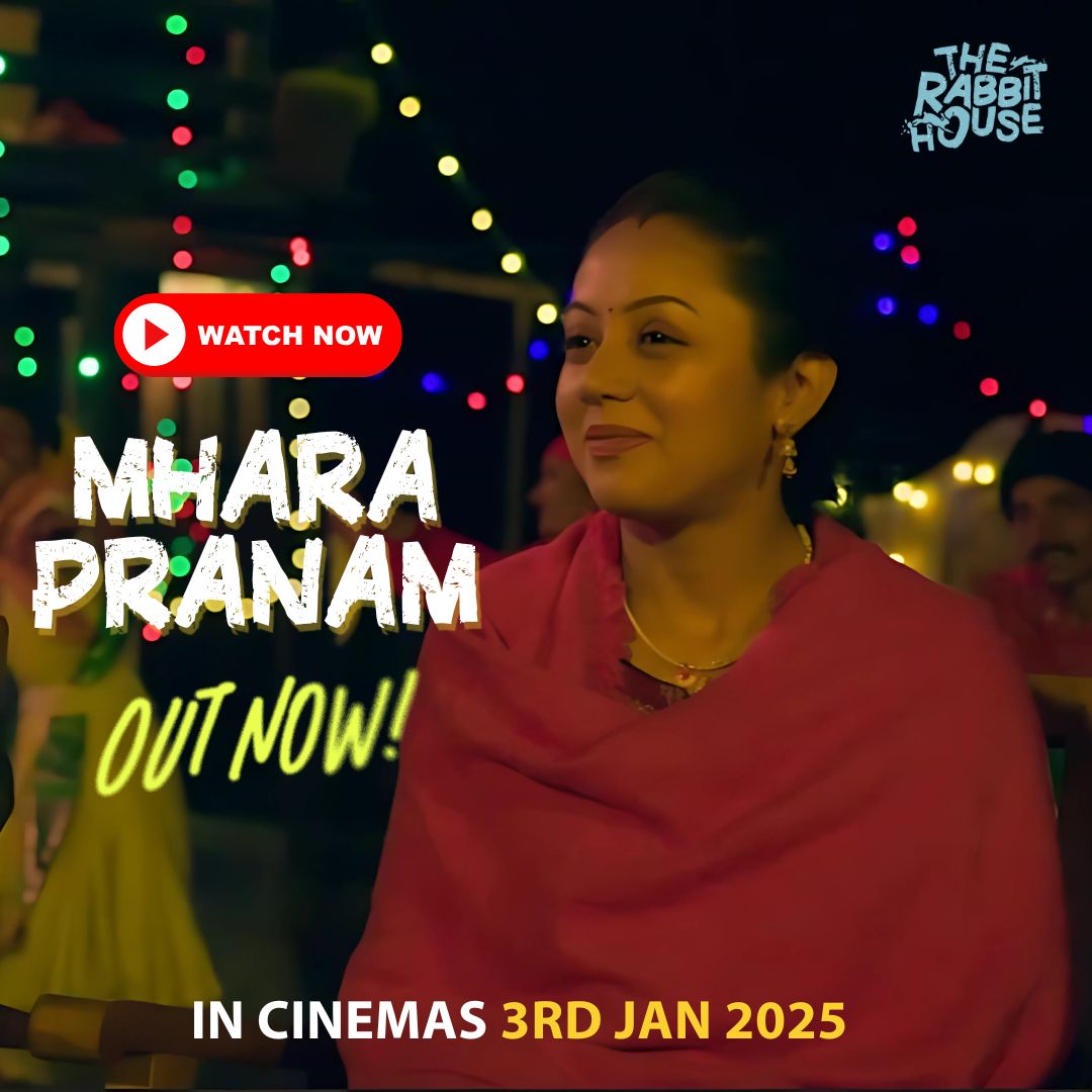 TRH_Raaj's tweet photo. #MharaPranam is OUT NOW! 🌟 Dive into the soulful vibes of this beautiful Himachali folk song that captures the essence of tradition and emotions.
🎥 Experience it now and get ready for The Rabbit House in cinemas on 3rd January 2025!
Watch now:- https://t.co/7tt7K9VSuI https://t.co/QV9aKOJAmb