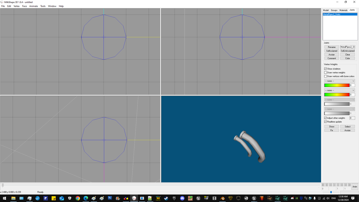 PagoejaL's tweet photo. ploughing on: almost 1/3rd of the way through
converting #Metro #MAP prefabs for use in ue1
#UnrealEngine #gamedesign #gamedev #ue1
#blacklight #retro #BLR2026 #BLR https://t.co/rNYy6JGXBp