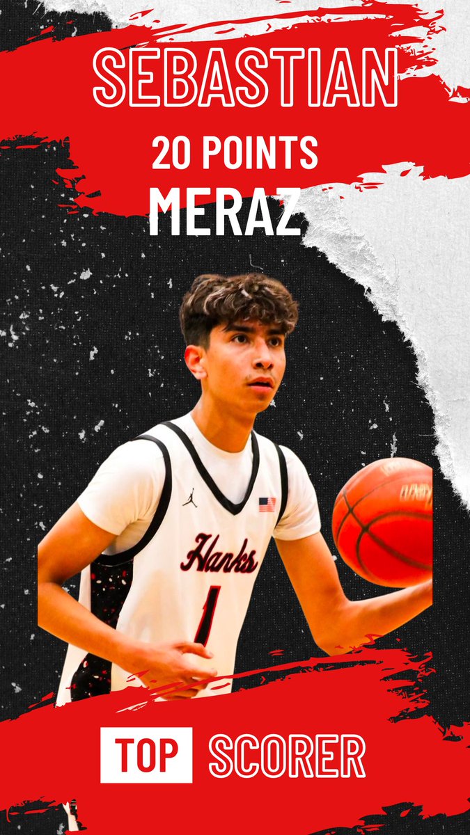 JM Hanks Boys Basketball ‘24-25’ (@boysbballhanks) on Twitter photo Game 3
Hanks 53- Midland Legacy 66
<a href="/SebastianMrz_07/">Sebastian Meraz</a> 20 pts <a href="/Martin_G4/">Martin Gomez</a> 9 pts <a href="/MathewSaucedo21/">Mathew Saucedo</a> 7 pts
Game 4 tomorrow at 10:30
Hanks vs Burges
📍Midland High
<a href="/Fchavezeptimes/">Felix Chavez</a> <a href="/JMHanksHigh/">J.M. Hanks High School</a> <a href="/CoachPerez_HHS/">Coach Perez</a> <a href="/HanksGutierrez/">Danny Gutierrez</a> <a href="/HanksAthletics/">THE KINGDOM ATHLETICS</a> <a href="/CBClassic1/">Coach Borunda</a> <a href="/EPSports915/">Borderland Sports</a> <a href="/epsportsnet/">El Paso Sports Network</a> Game 3
Hanks 53- Midland Legacy 66
<a href="/SebastianMrz_07/">Sebastian Meraz</a> 20 pts <a href="/Martin_G4/">Martin Gomez</a> 9 pts <a href="/MathewSaucedo21/">Mathew Saucedo</a> 7 pts
Game 4 tomorrow at 10:30
Hanks vs Burges
📍Midland High
<a href="/Fchavezeptimes/">Felix Chavez</a> <a href="/JMHanksHigh/">J.M. Hanks High School</a> <a href="/CoachPerez_HHS/">Coach Perez</a> <a href="/HanksGutierrez/">Danny Gutierrez</a> <a href="/HanksAthletics/">THE KINGDOM ATHLETICS</a> <a href="/CBClassic1/">Coach Borunda</a> <a href="/EPSports915/">Borderland Sports</a> <a href="/epsportsnet/">El Paso Sports Network</a>