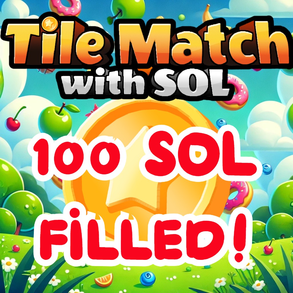 tilematchsol's tweet photo. 🚀 We've Raised 100 SOL So Far! 🎉

The presale is still ongoing, which means now is your best chance to grab $STAR at the lowest price! After launch, $STAR is heading straight to the moon. 🚀

Don’t miss out—join us today and be part of the journey! 🚀

https://t.co/RYFQqecjAt

#TileMatchWithSOL #PlayToEarn #P2E #Solana #Pinksale #Presale #100xGem #STAR