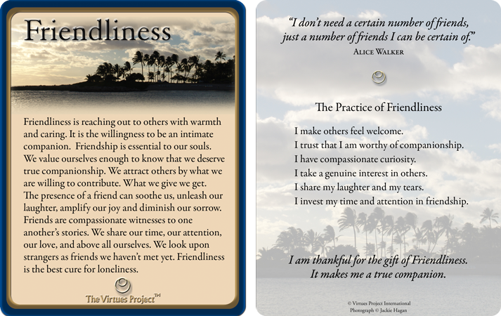 The Virtues Project tweet media