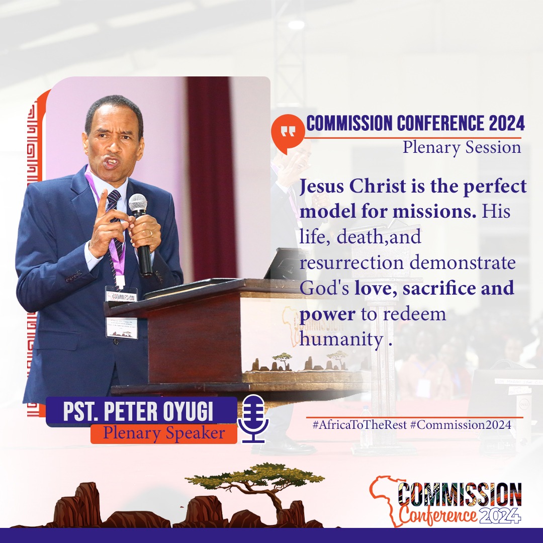 focuskenya's tweet photo. Plenary Session 1 by Pst. Peter Oyugi: Nimtume nani? (Whom shall i send?)
#AfricaToTheRest
#Commission2024 https://t.co/xwfOVqWMew