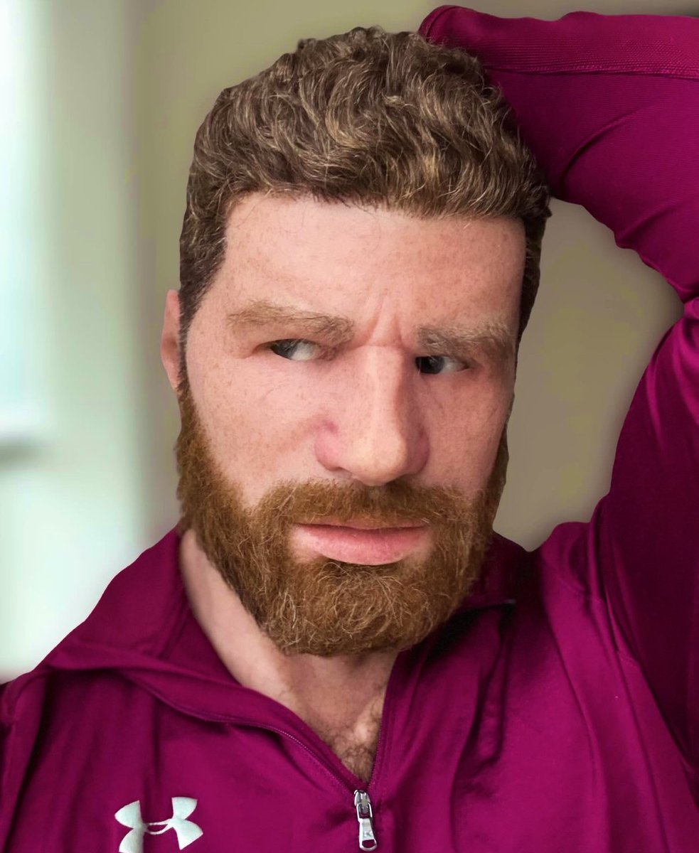 MuscNy's tweet photo. My side hustle is coach.

#beards #beardedmen #jock #muscle https://t.co/6COksUOJOA