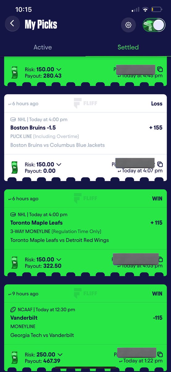 Solid Day today ✅

7-3 on Picks

+$749 💰