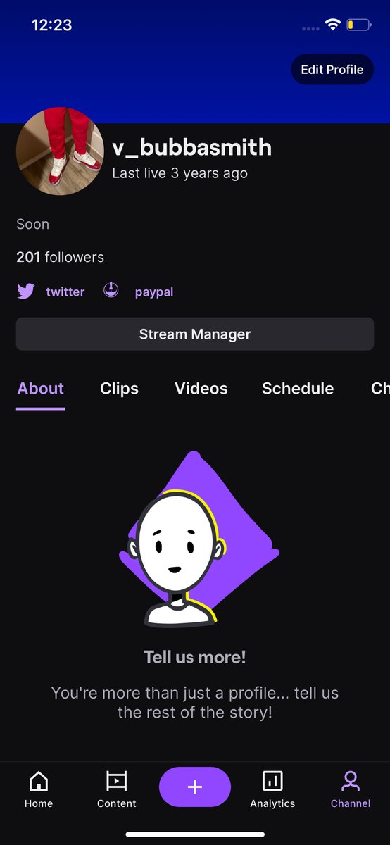 v_bubbasmith's tweet photo. Bubbasmith is back on twitch https://t.co/uhZqzSwLud