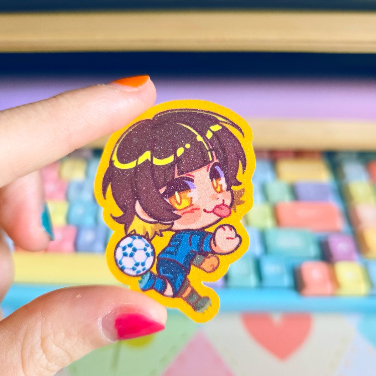 「[ #bluelock stickers ]just bachira, kais」|＊ m e e k o ＊のイラスト