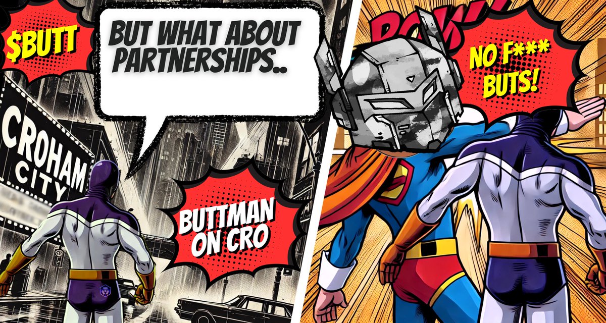 Overseer | Reckless Robots (@recklessovrseer) on Twitter photo In support of his no BS attitude I'm hosting a giveaway to support <a href="/ButtManOnCro/">Brandon B. Botman</a> 🦾
1 x 100 $CRO
⏰12 hrs
1️⃣ Follow <a href="/RecklessRobots/">Reckless Robots | Legends Mint LIVE @Ebisusbay</a> and <a href="/ButtManOnCro/">Brandon B. Botman</a>
2️⃣ Like and retweet
3️⃣ Tag 1 CROfam
#puushfuncronos In support of his no BS attitude I'm hosting a giveaway to support <a href="/ButtManOnCro/">Brandon B. Botman</a> 🦾
1 x 100 $CRO
⏰12 hrs
1️⃣ Follow <a href="/RecklessRobots/">Reckless Robots | Legends Mint LIVE @Ebisusbay</a> and <a href="/ButtManOnCro/">Brandon B. Botman</a>
2️⃣ Like and retweet
3️⃣ Tag 1 CROfam
#puushfuncronos