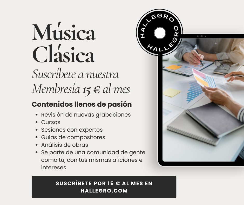 hallegrocom's tweet photo. 🎁 Para aquellos que aman la música clásica, la ópera y el jazz

Nuestra suscripción mensual es el regalo perfecto para ti

Acceso ilimitado a nuestros contenidos, asesoramiento en viajes musicales y soporte

Más en https://t.co/1LDLFJE8sM 🎵

#MúsicaClásica #ViajesMusicales https://t.co/wrWSoZHHOS