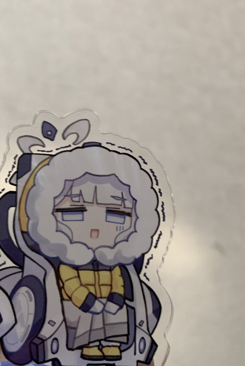 ヒマリ(ブルアカ) 「今回特にお気に入りなのはヒマリのアクスタ一緒に雪国へ連れて行ってあげてほしい 」|ゼリーマン@2/18〜BOOTH販売開始のイラスト