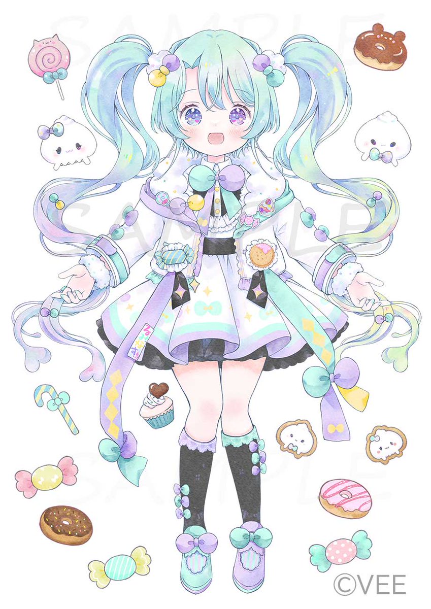 「#2024年自分が選ぶ今年の4枚ご依頼品など 」|あやせ えものイラスト