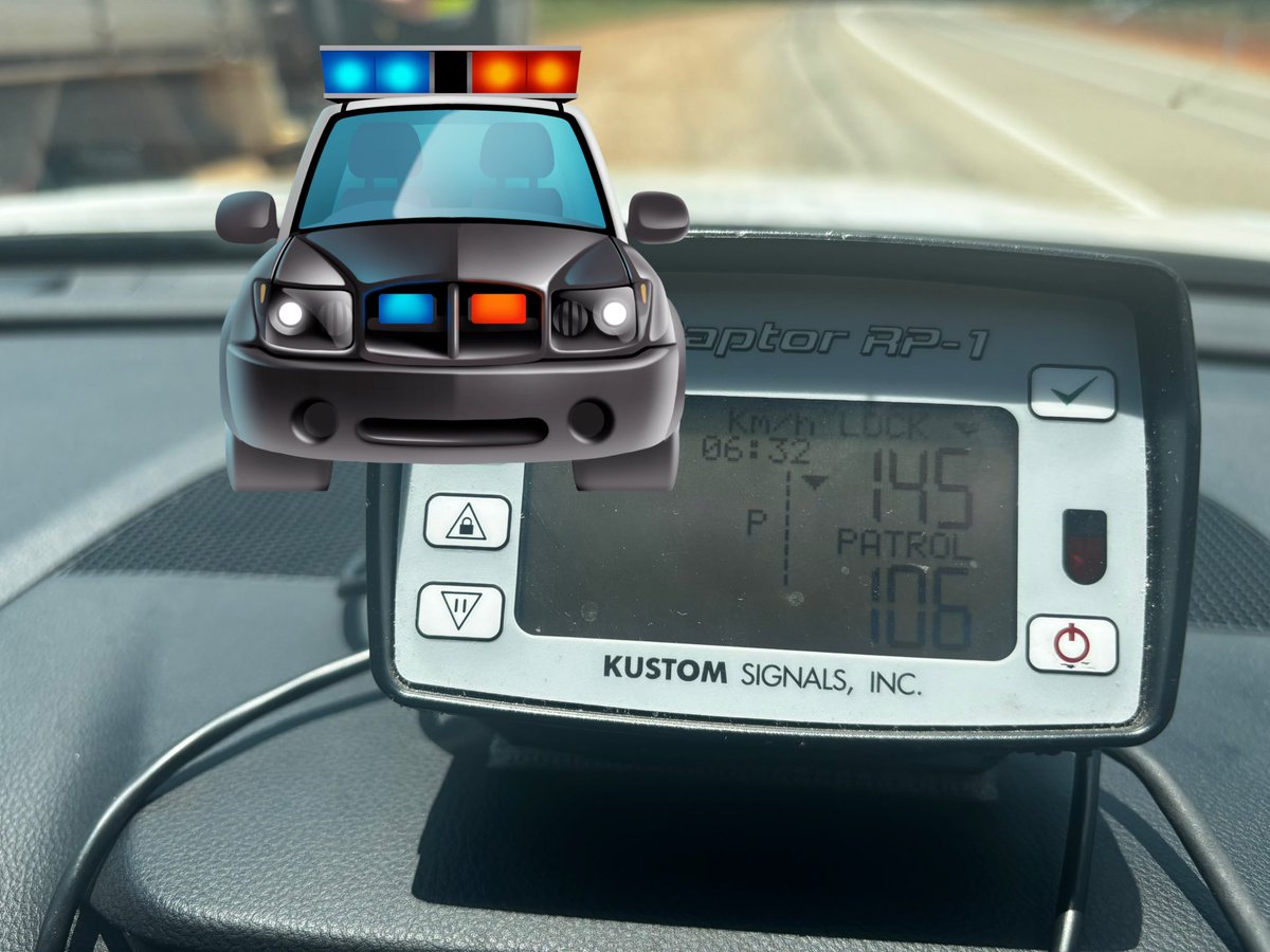 <a href="/DerbyPol/">Derby Police</a> stopped this vehicle on the Great Northern Highway this afternoon travelling at 145 km/h. It was identified the driver has never held a drivers licence and had two unrestrained passengers on board. #SeatbeltsSaveLives #FB