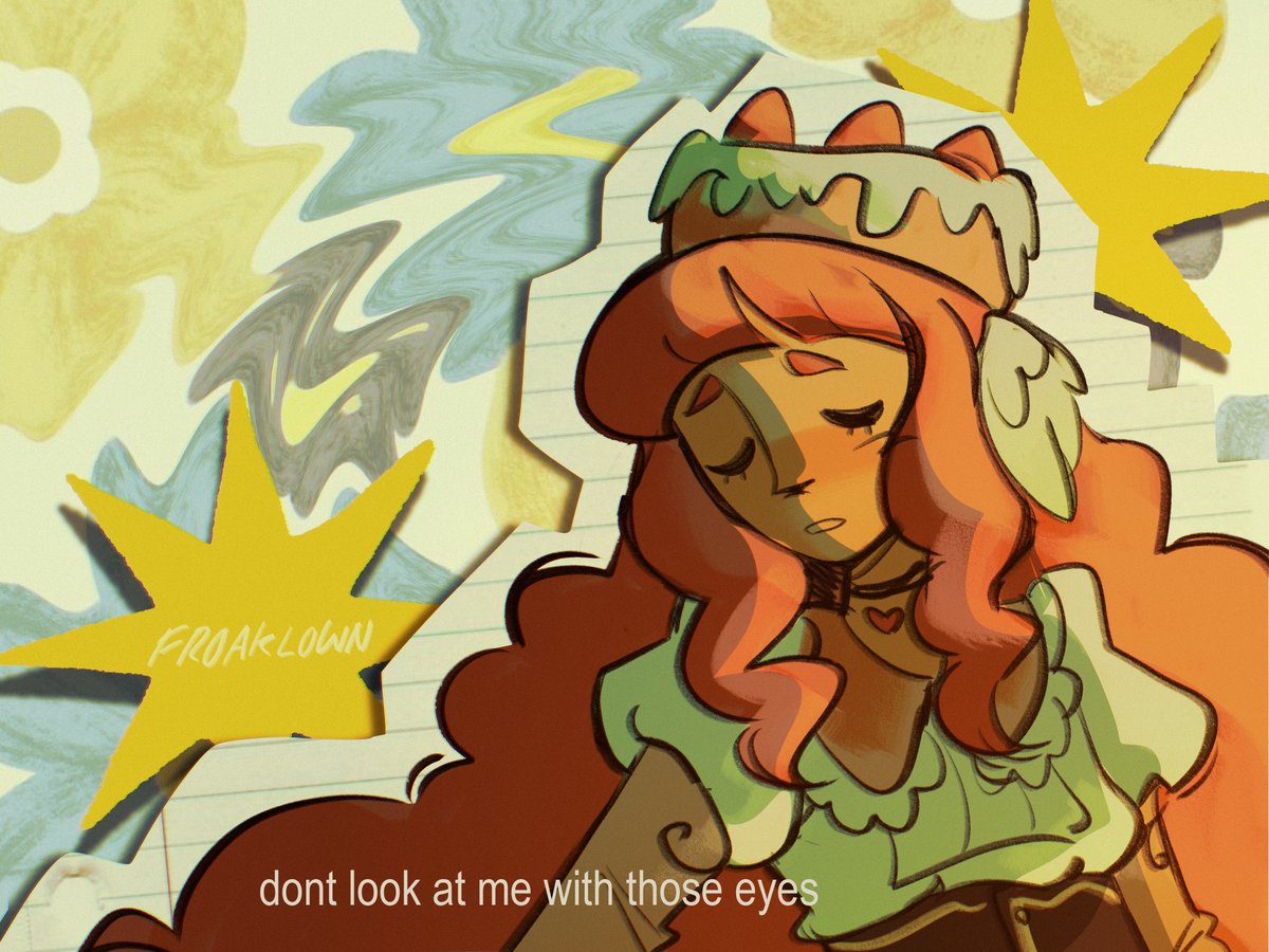 froaklown's tweet photo. late secret santa gift for @buttercupcakey4 !!

[ #krewmas2024 #krewfanart ] https://t.co/phXGoYeiop