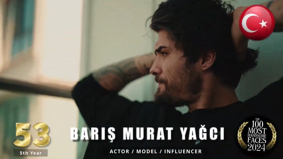 The Global Platform chooses the most beautiful man of the year 2024. In the 53. Place is Barış Murat Yağcı. 
<a href="/barismrtyagci/">Barış Murat Yağcı</a> 

Thank you for your support! 👑#tccandler 

#BarışMuratYağcı • #Bmyfc