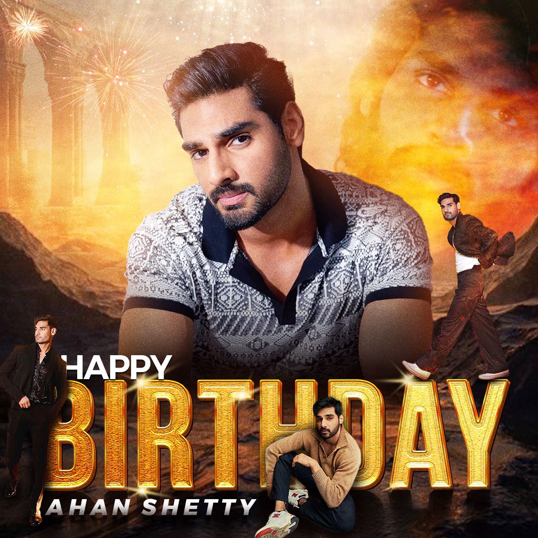 Wishing our Phantom a Rocking Happy Birthday 🎈 
God Bless You Baba

HBD AHAN SHETTY