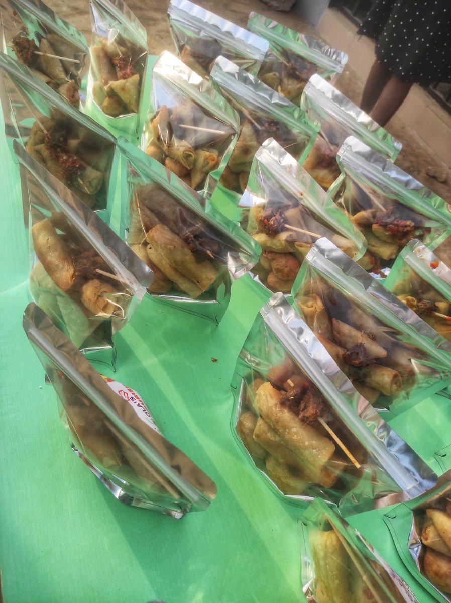 Make it pastries and small chops