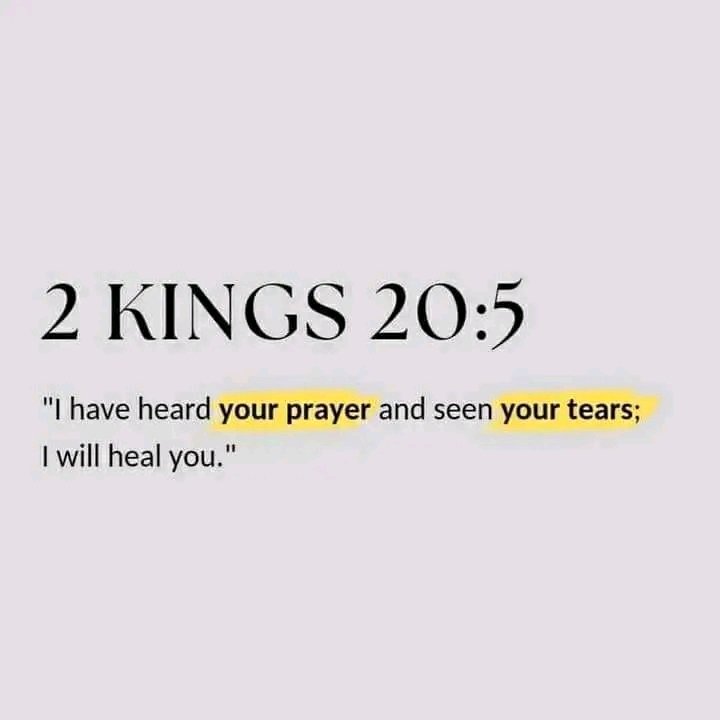Holy__Bible1's tweet photo. 2 KINGS 20:5 https://t.co/FM7ED9d5GF