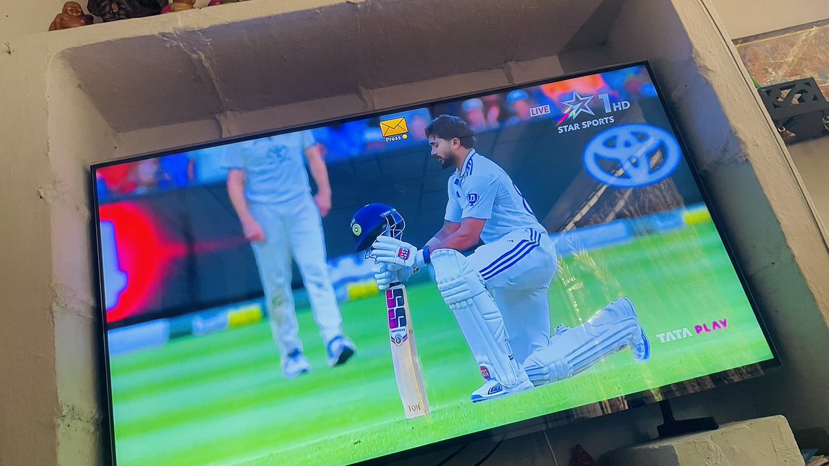 Scoreing Maiden Test Hundred  in Australia.. Infront of His father who sacrificed everything for him .
A knock that will be remembered for the ages. Highest Score by Number 8 Batsman ..
#nitishkumarreddy #AUSvsIND