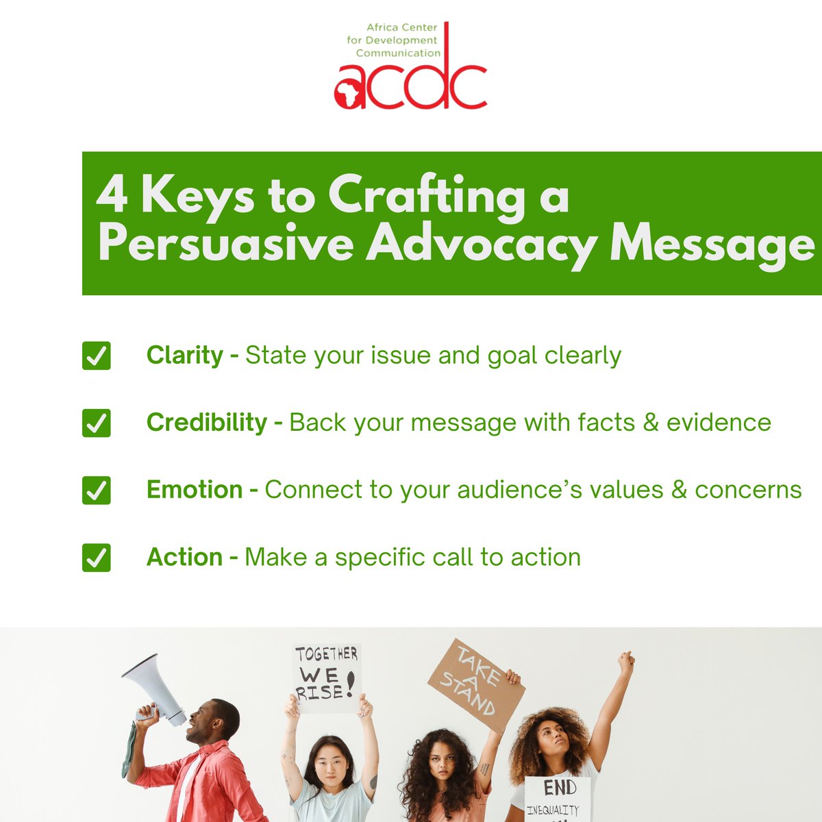 🗣️ Advocacy communication isn’t about being loud—it’s about being effective
#DevelopmentCommunication #acdc #StrategicCommunication
