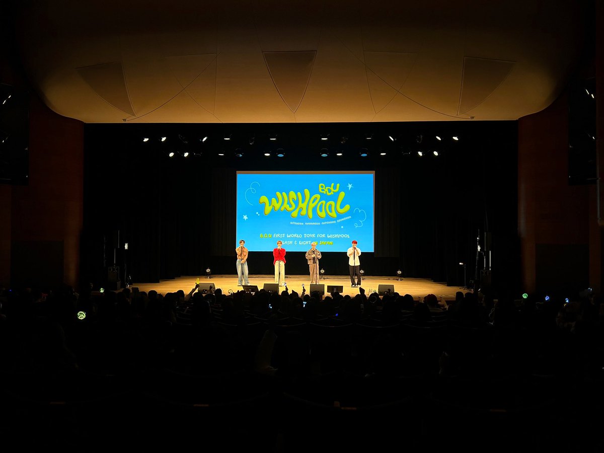 [📸]
B.D.U First World Tour for Wishpool: Flash &amp; Light 💫

ありがとう、東京B.U ☺️
大切な思い出を作ってくれてありがとう ❤️

#BDU #비디유 #BDUtourforWISHPOOL
#BDU_In_TOKYO #JAPAN