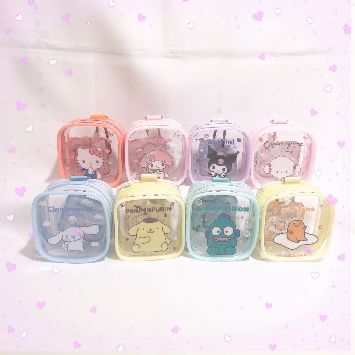 munyu_alta's tweet photo. 🤍新商品情報🤍

#サンリオキャラクターズ より
『クリアポーチ』が新入荷です❣️

マチ付きでサイズ感もよく、
コスメなどを入れるのにもおすすめ👀✨

アトレ秋葉原1   3階にて
皆様のご来店お待ちしております🎀🌷

#サンリオ #sanrio #マイメロディ #マイスウィートピアノ #こぎみゅん #ぐでたま https://t.co/lJ0uVmtMKY