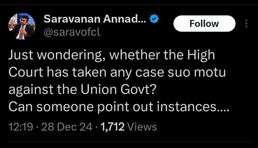 AddyVenu's tweet image. @madrasbench pls look into this and answer @saravofcl's question.

#meltingpoint
#courtcontempt
#contemptofcourt