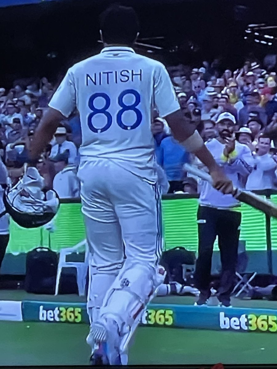 PavUno's tweet photo. A century 💯to remember 👏👏. Nitish Kumar Reddy - Wishing you lots of success. 🇮🇳 #BCCI #INDvsAUS #NKR #bordergavaskartrophy2024 
#MomentsAtMCG #proudachievement https://t.co/w5uGgCB753