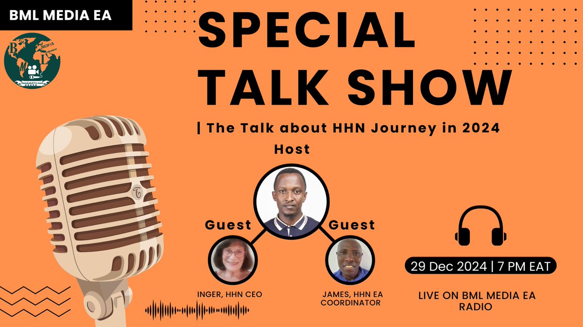 BMLMEDIAEA's tweet photo. Get Ready For The Exclusive Interview with HHN Team!
Stream Here 👇
https://t.co/esOlLyqa74
#talkshow #ExclusiveInterview #HHN #bmlmediaea
@HHNetOfficial https://t.co/6rMgc5AHXy