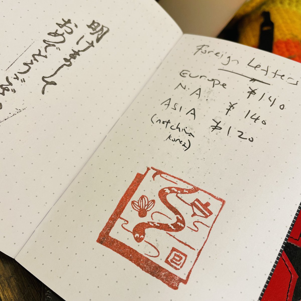DaveOStory's tweet photo. Another sneak out to coffee shop after medical treatment to fill journal pages with "100 things from this year" which, was shockingly brisk to do

Also, keeping new year card assembly line rolling along / hope folks know how much each card means to me to send

New schemes ahoy https://t.co/kDNZ5NxstL