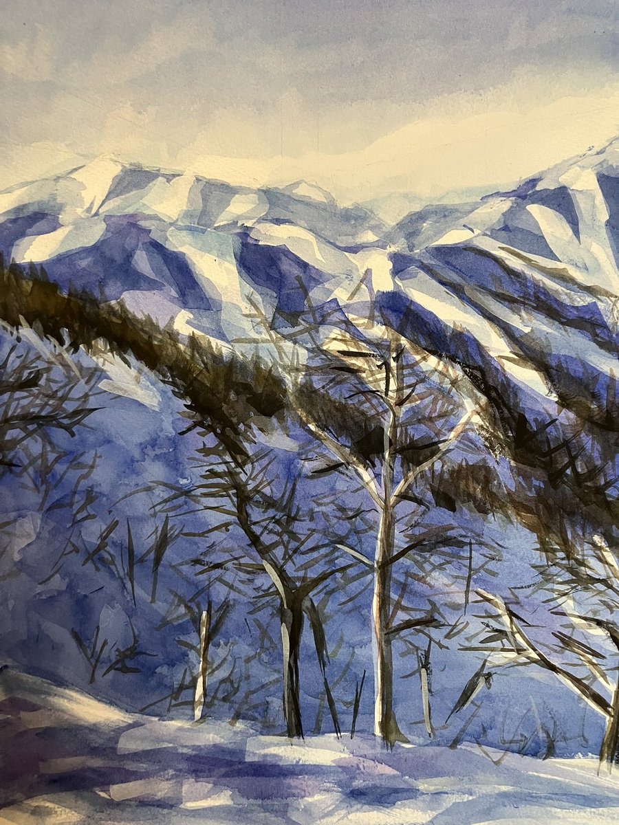 DrawingYone's tweet photo. #watercolour https://t.co/uJBh48pMLh