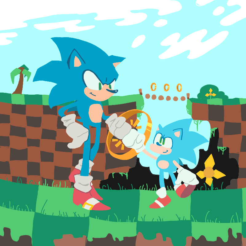 DoesntStream's tweet photo. runnin' through time (1/2)
#SonicGenerations #ModernSonic #ClassicSonic https://t.co/GTstN8QyVB
