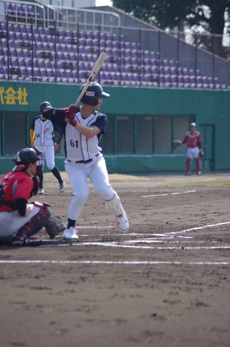 24年チーム内成績トップ紹介①

首位打者・最高出塁率
24年京都クラブ優秀選手賞
打率.343(67-23)✨
出塁.483✨
山﨑 勢那　背番号61
洛西高校出身

主に2番セカンドとして出場した他、後半はクリンナップも担いました。高い守備力で、何度もチームを救いました。
来年も今年以上の活躍に期待!