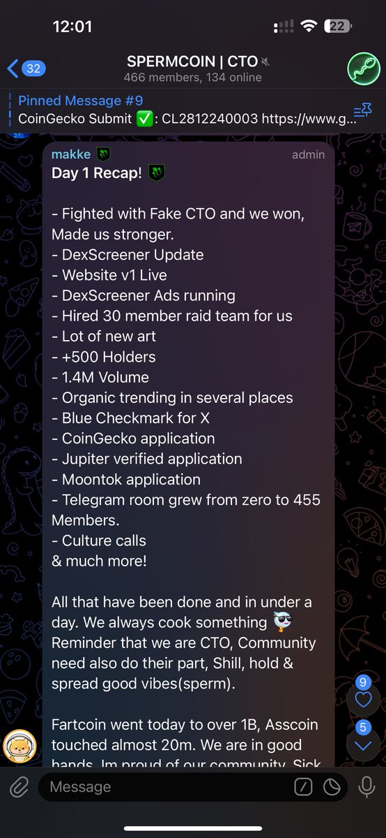 revivalreform's tweet photo. @mrincred17 @cryptogems555 CTO has accomplished so much on day one, community super active and chart doing well! 
Fartcoin dev, great wallet Distro, this is the next 100x #solanagem !!

This is starting to trend, gonna be YUGE! https://t.co/B8TVFYySvE