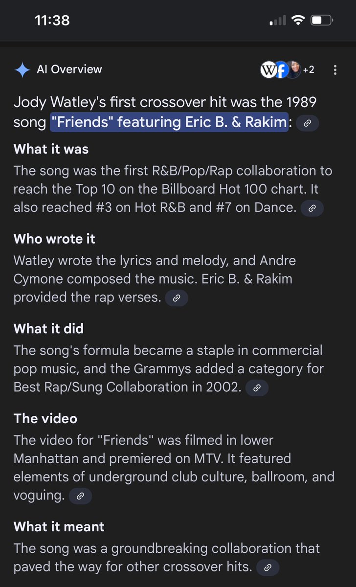 glassthetramp's tweet photo. @4everErnest86 @THEHORRORGOTH Jody Watley”s song Friends in 1989 was the first Hip Hop/ Pop- R&amp;B collab to cross over and change history forever, it opened the door for Mariah and all the others. 
People please learn your black history. Jody also changed the fashion game. Do your research. https://t.co/ONAgSrdikE