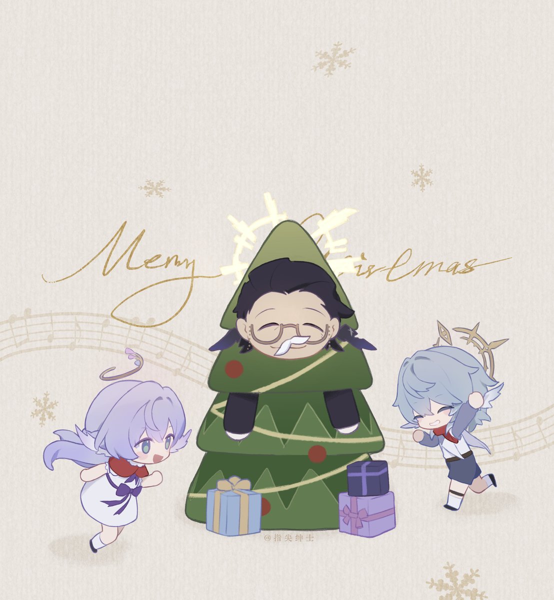morille's tweet photo. #HonkaiStarRail #SundayHSR #RobinHSR 

rkgk Xmas! https://t.co/dlQj5w4cvE